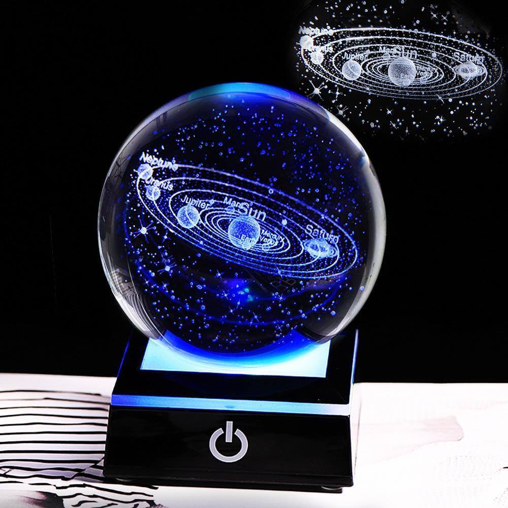 3D Crystal Lamp Ball(Assorted Design)